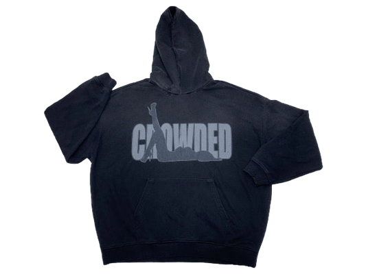 1-800-CROWDED WASHED BLACK